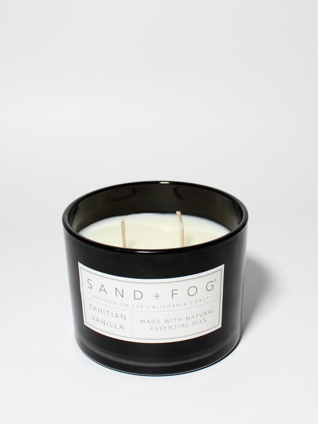 Tahitian Vanilla 12 oz scented candle | Shop Sand + Fog