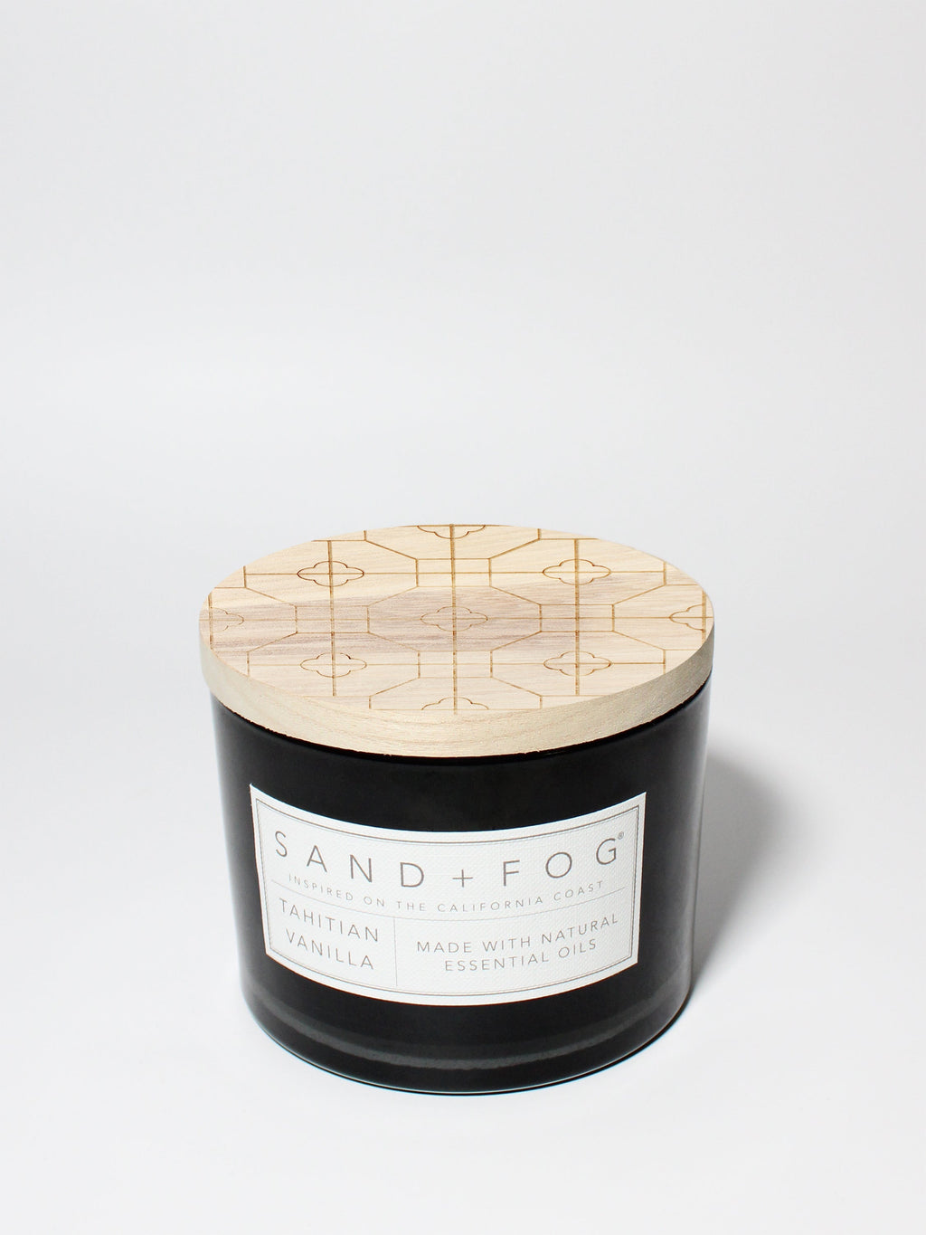 Tahitian Vanilla 12 oz scented candle | Shop Sand + Fog