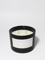 Teakwood 12 oz scented candle | Shop Sand + Fog
