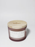 Milk & Honey 12 oz scented candle | Shop Sand + Fog