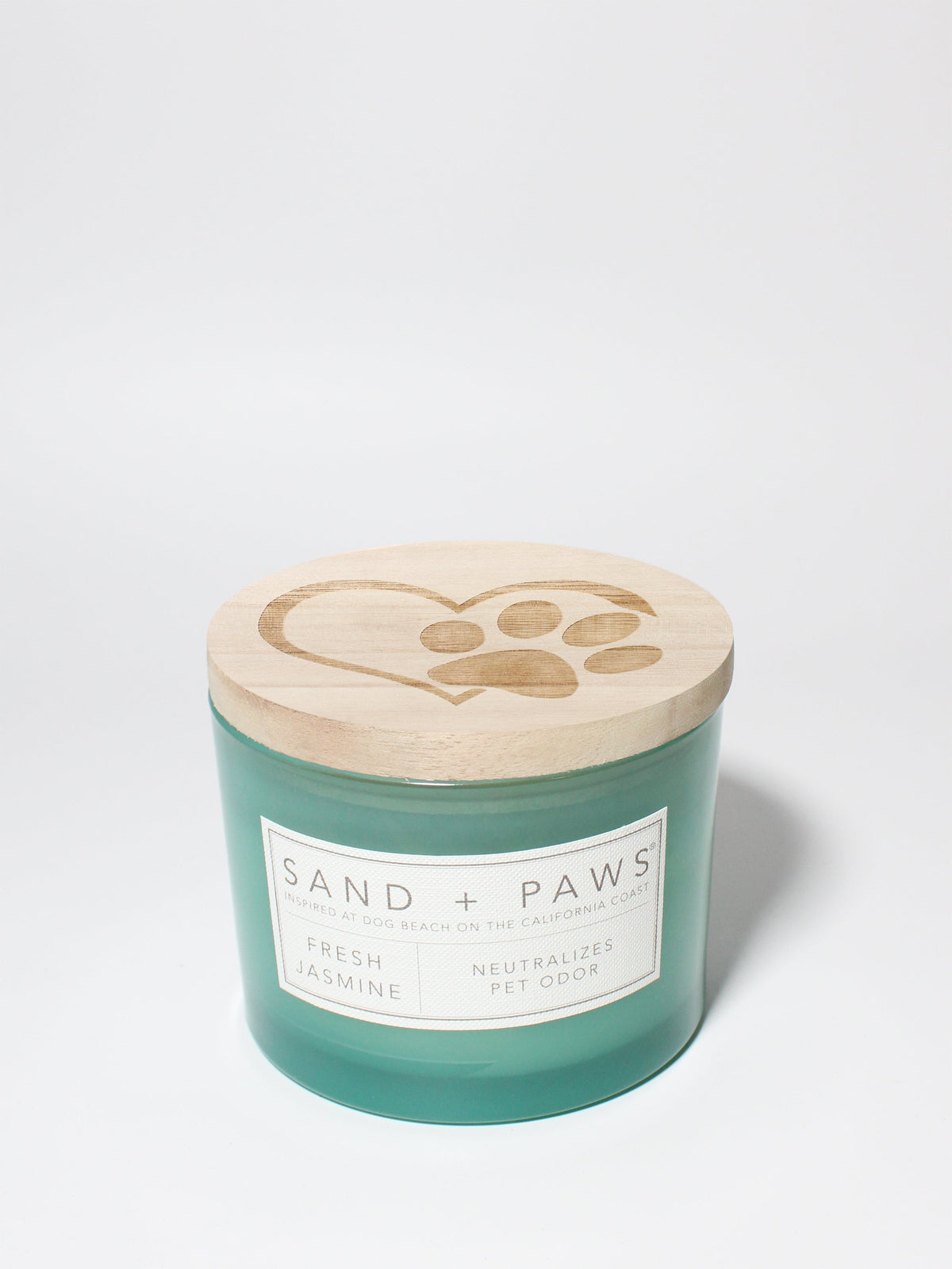 Sand + Paws Fresh Jasmine 12 oz scented candle | Shop Sand + Paws