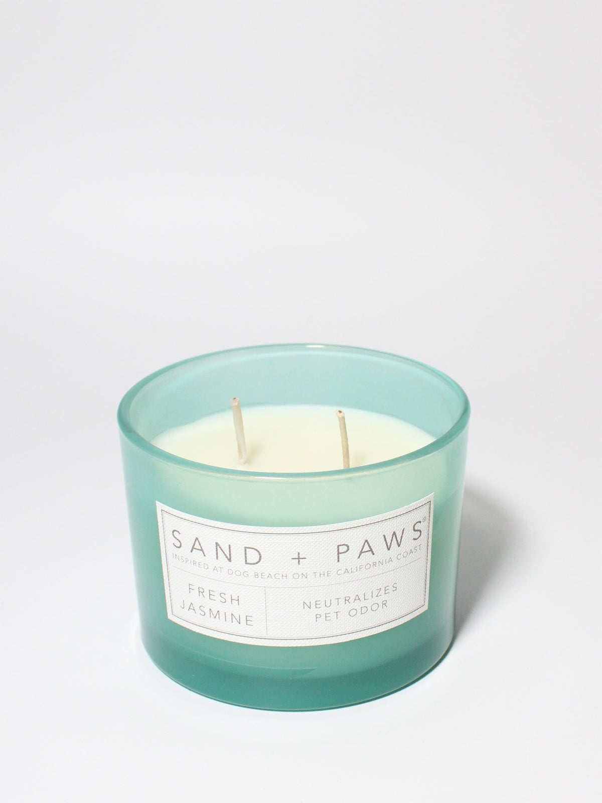 Sand + Paws Fresh Jasmine 12 oz scented candle