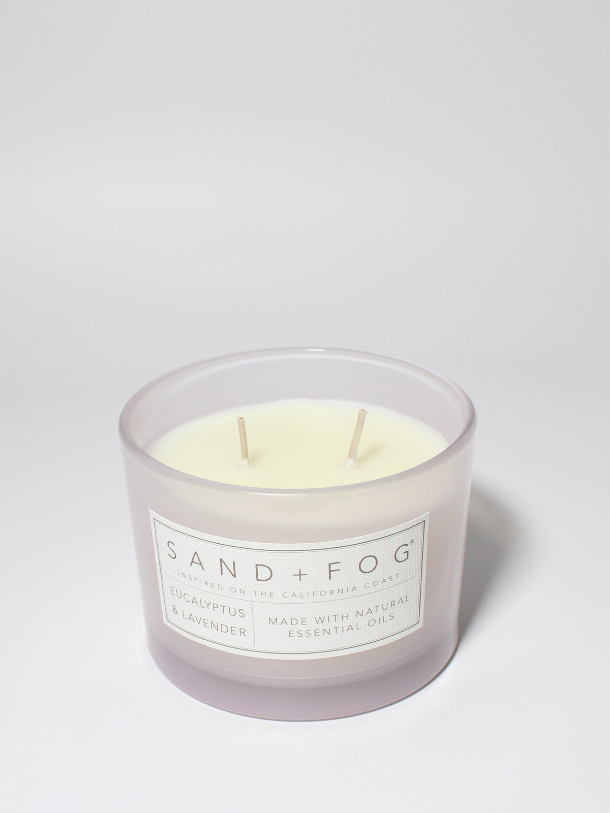 Eucalyptus & Lavender 12 oz scented candle | Shop Sand + Fog