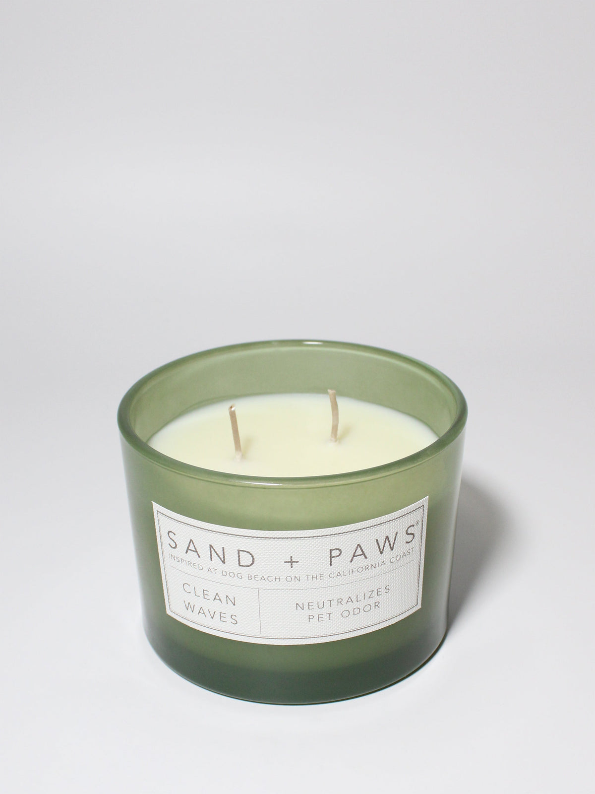 Sand + Paws Clean Waves 12 oz scented candle