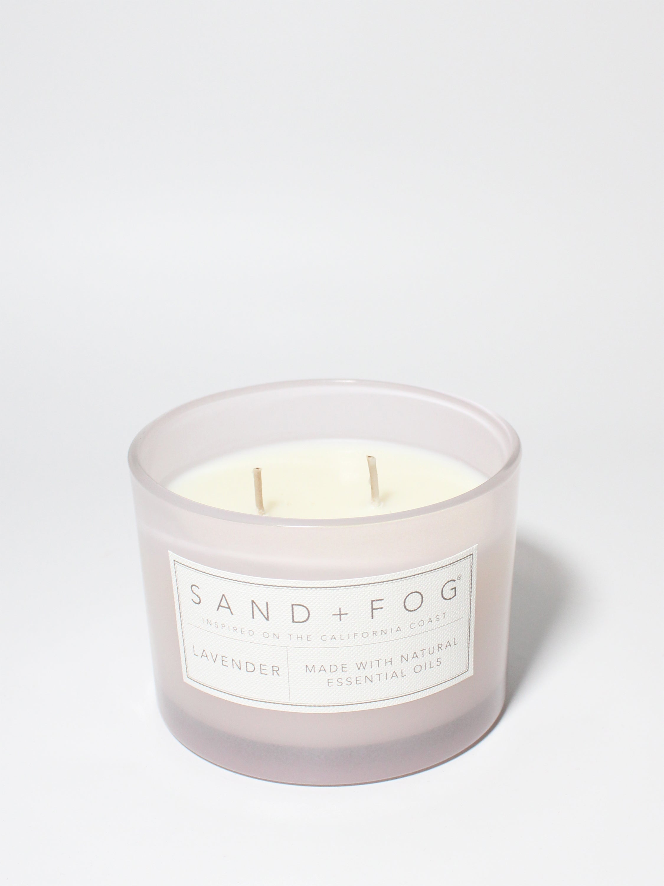 Lavender 12 oz scented candle | Shop Sand + Fog