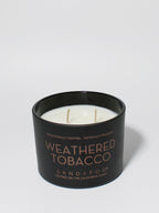 Weathered Tobacco 12 oz scented candle | Shop Sand + Fog