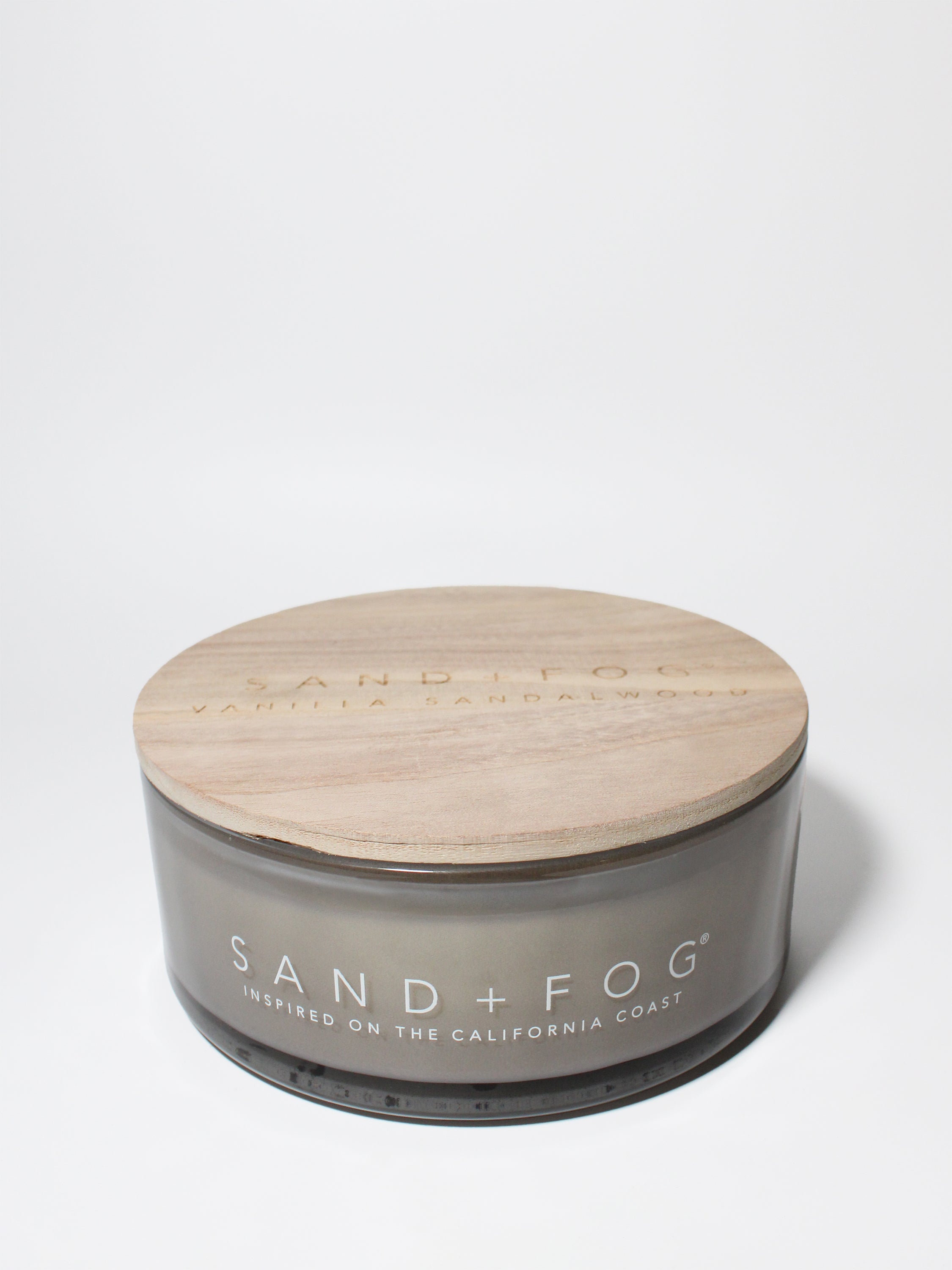 Vanilla Sandalwood 34 oz scented candle | Shop Sand + Fog