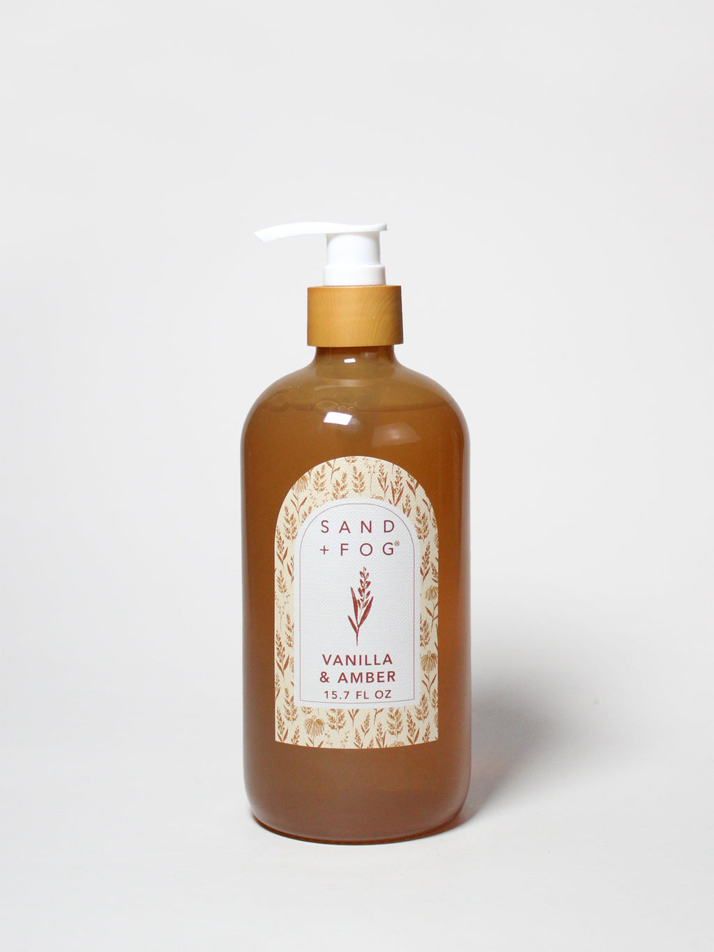 Vanilla & Amber 15.7 oz Liquid Hand Soap | Shop Sand + Fog