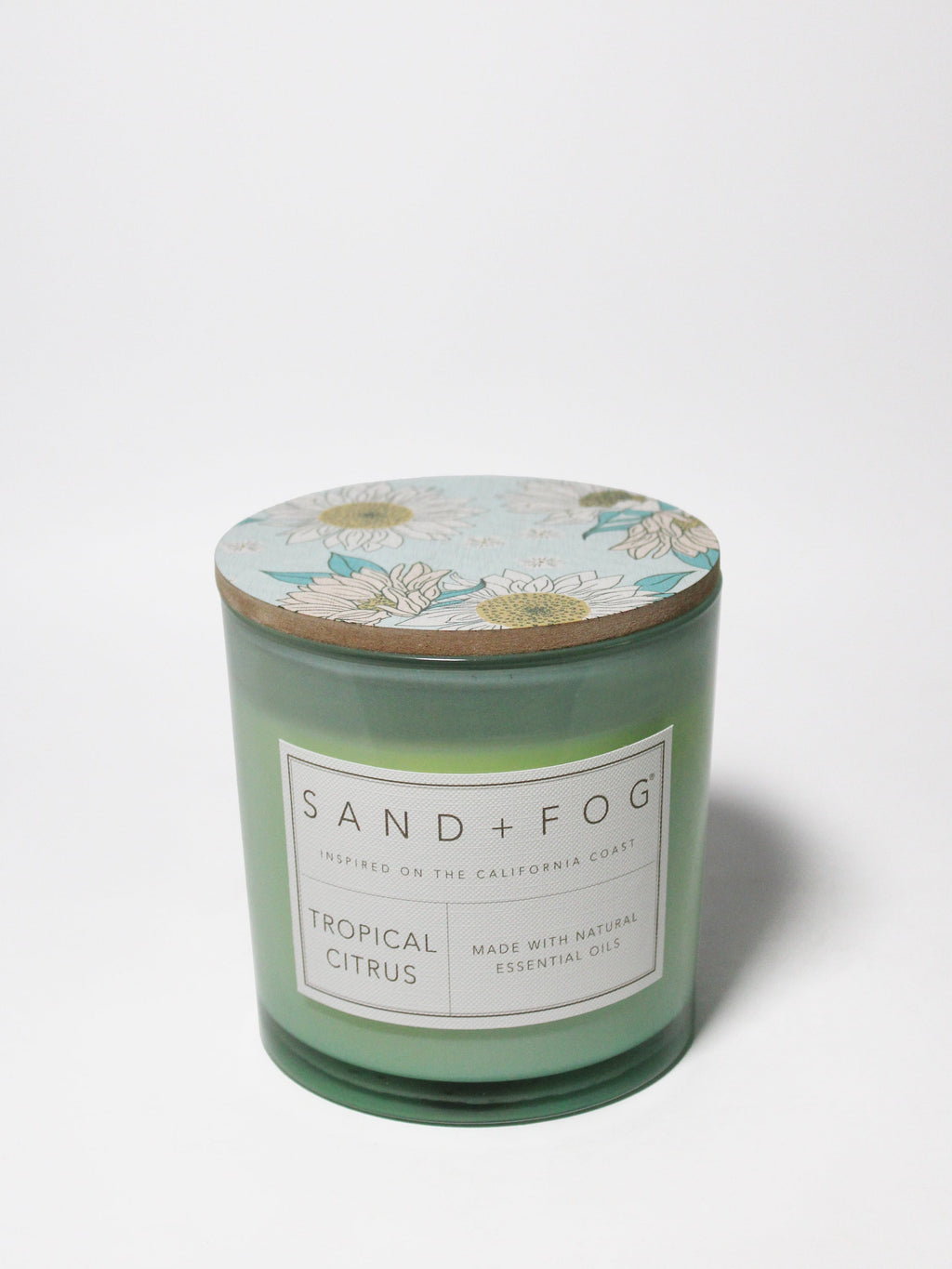 Tropical Citrus 21 oz scented candle | Shop Sand + Fog