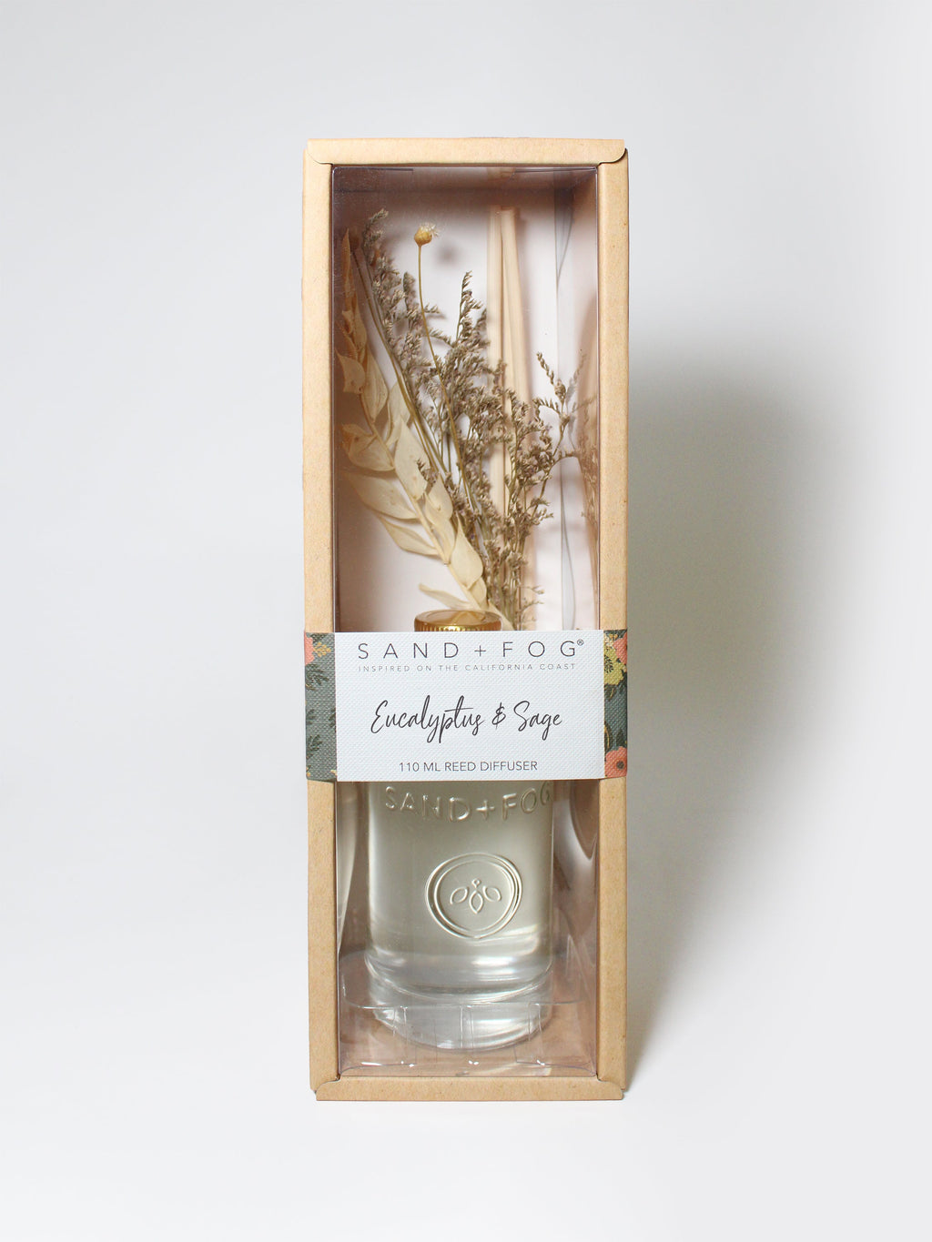 Eucalyptus & Sage 110 ml Reed Diffuser | Shop Sand + Fog