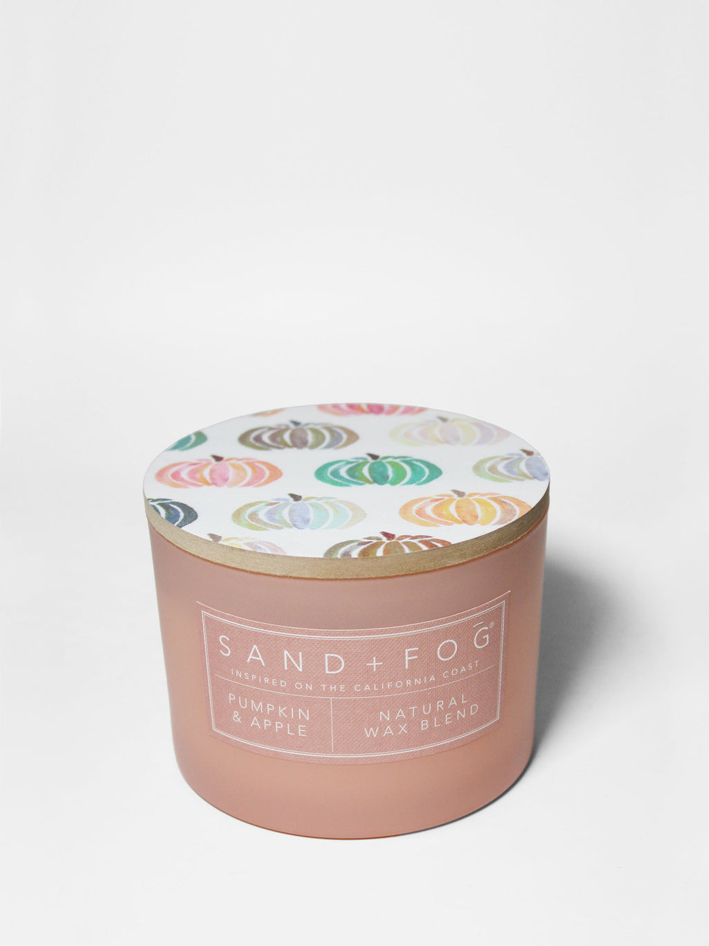 Pumpkin & Apple 12 oz scented candle | Shop Sand + Fog