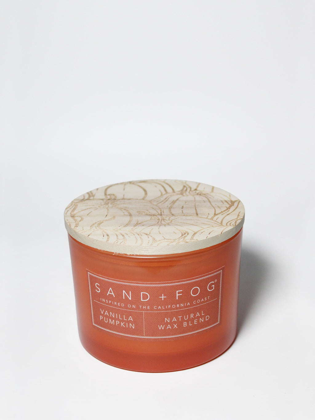 Vanilla Pumpkin 12 oz scented candle | Shop Sand + Fog