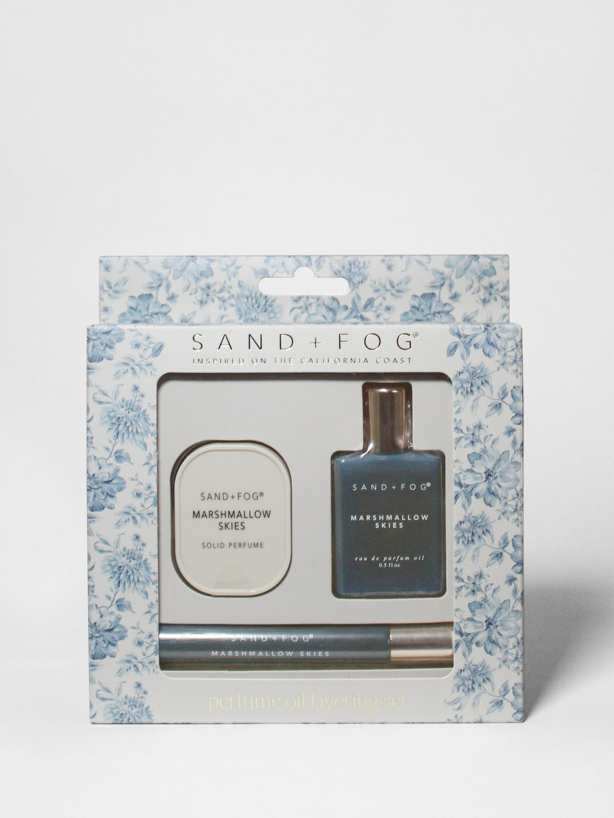 Perfume Oil Rollerballs and Solid Perfume Set - Marshmallow Skies | Shop Sand + Fog