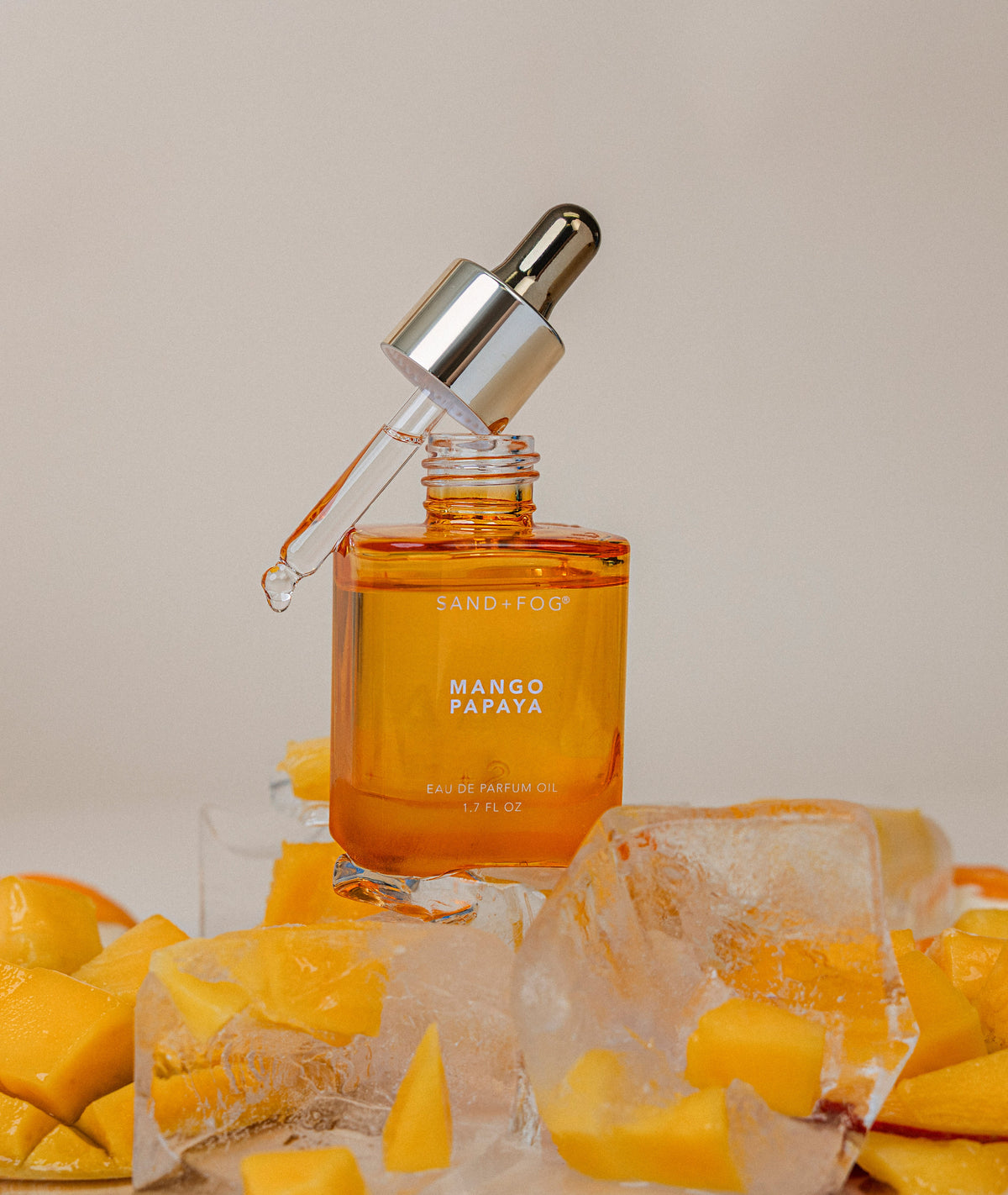 Mango Papaya 50ml Perfume Oil Dropper | Shop Sand + Fog
