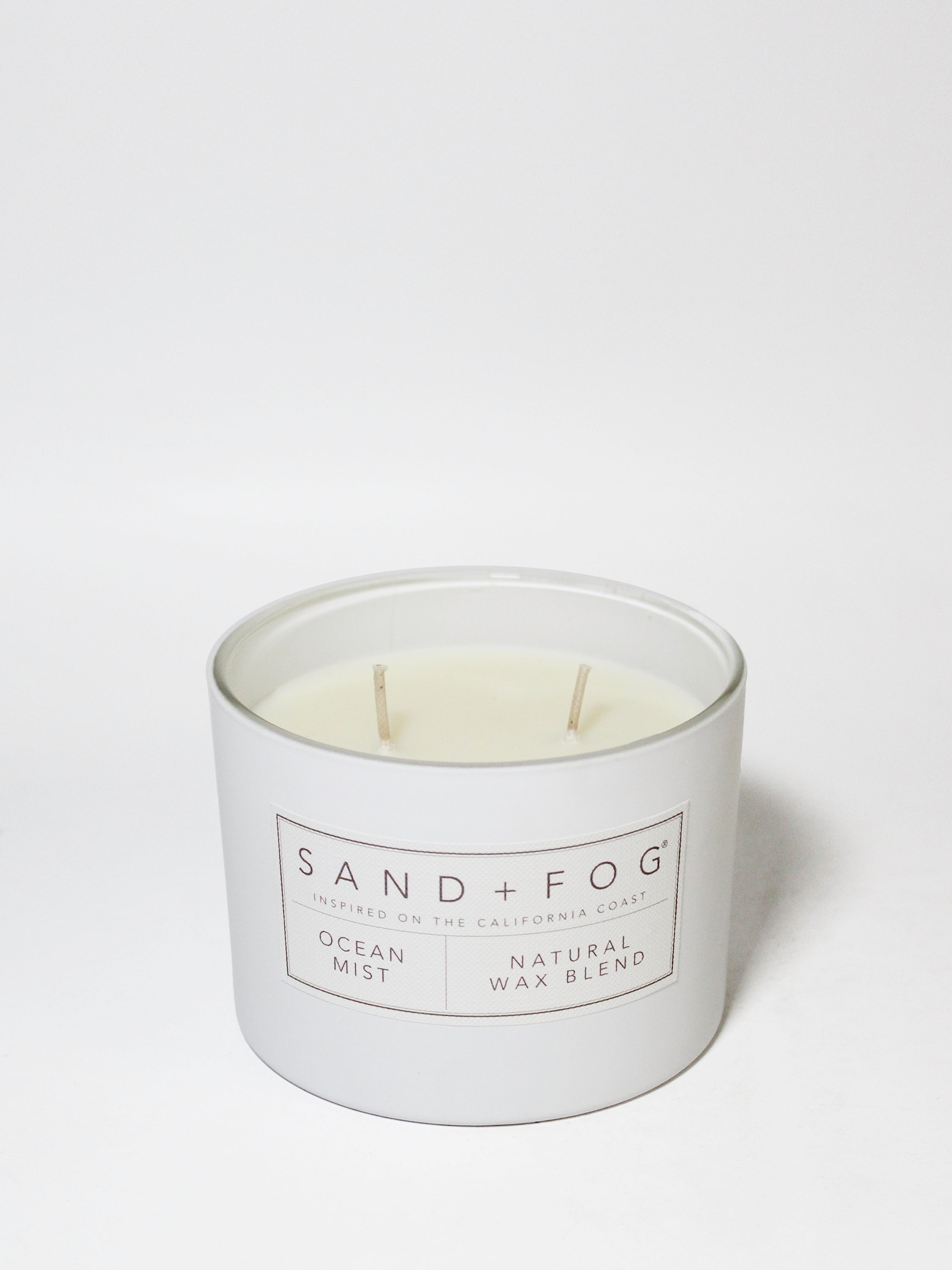 Ocean Mist 12 oz scented candle | Shop Sand + Fog