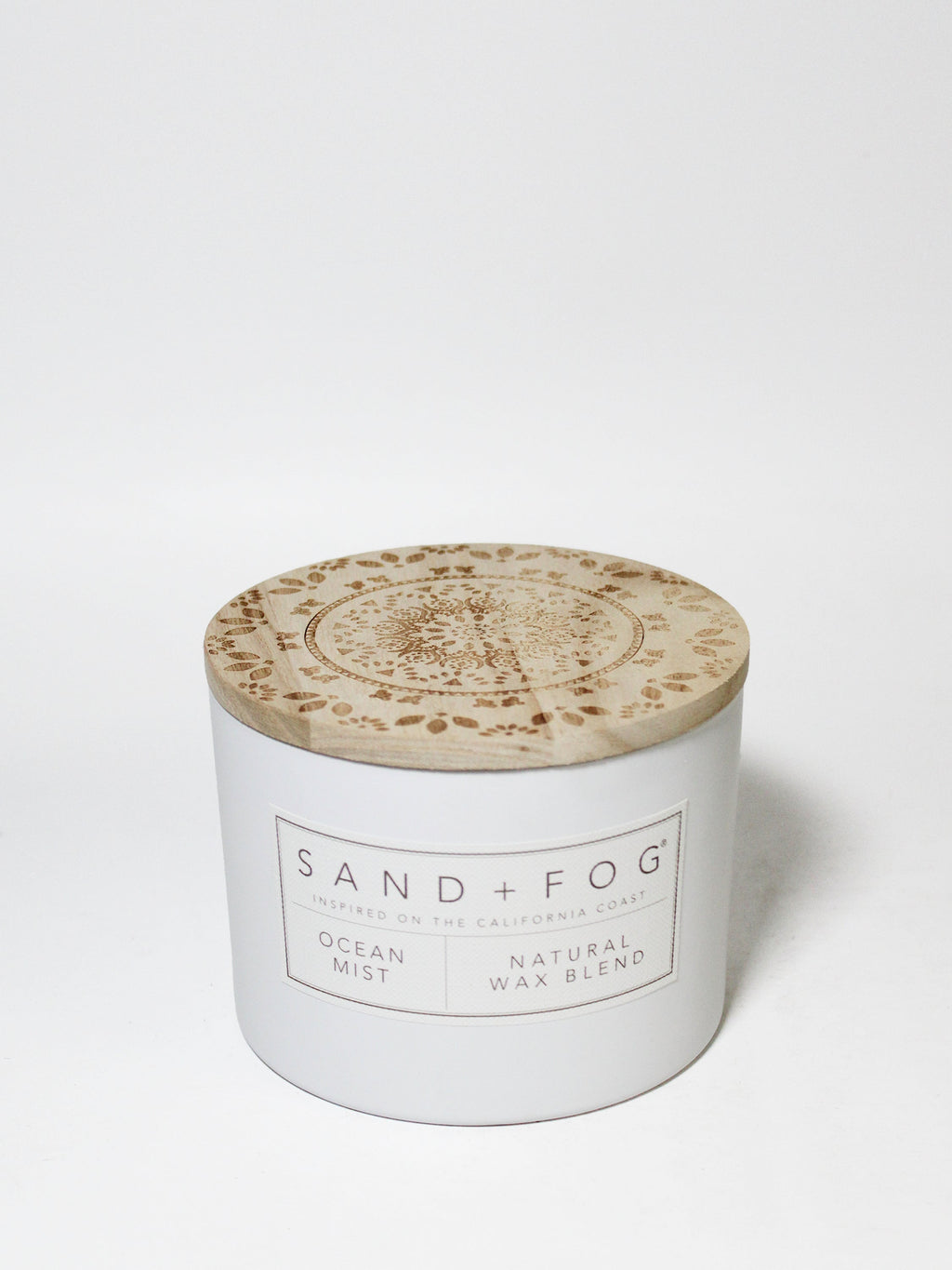 Ocean Mist 12 oz scented candle | Shop Sand + Fog