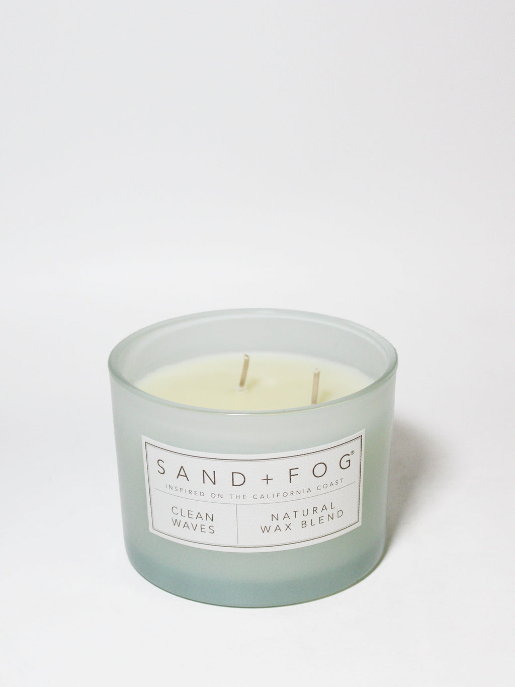 Clean Waves 12 oz scented candle | Shop Sand + Fog