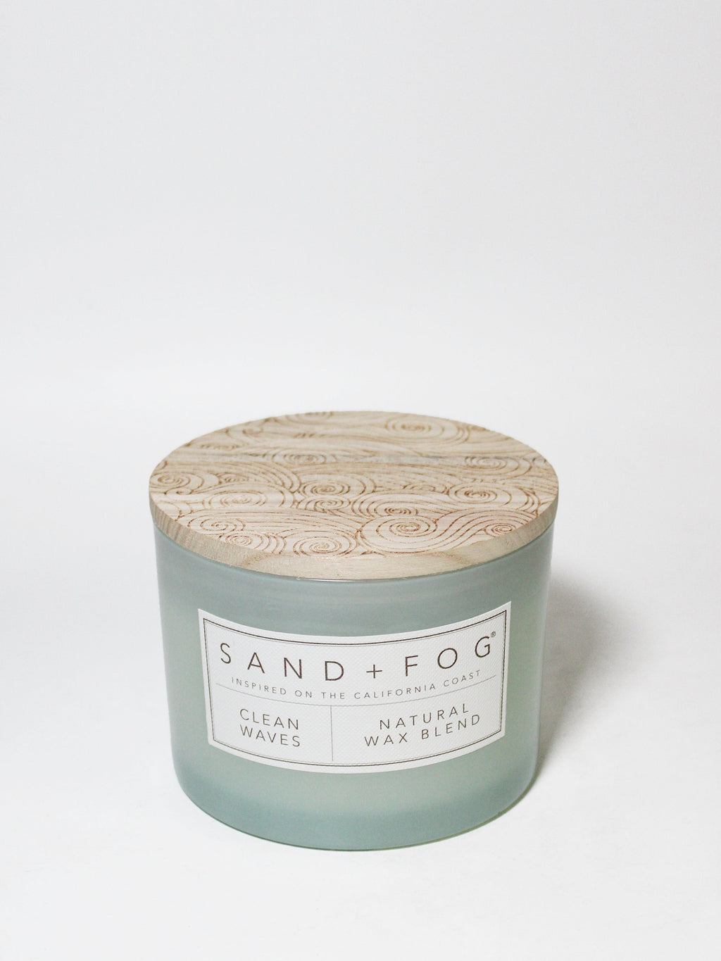 Clean Waves 12 oz scented candle | Shop Sand + Fog