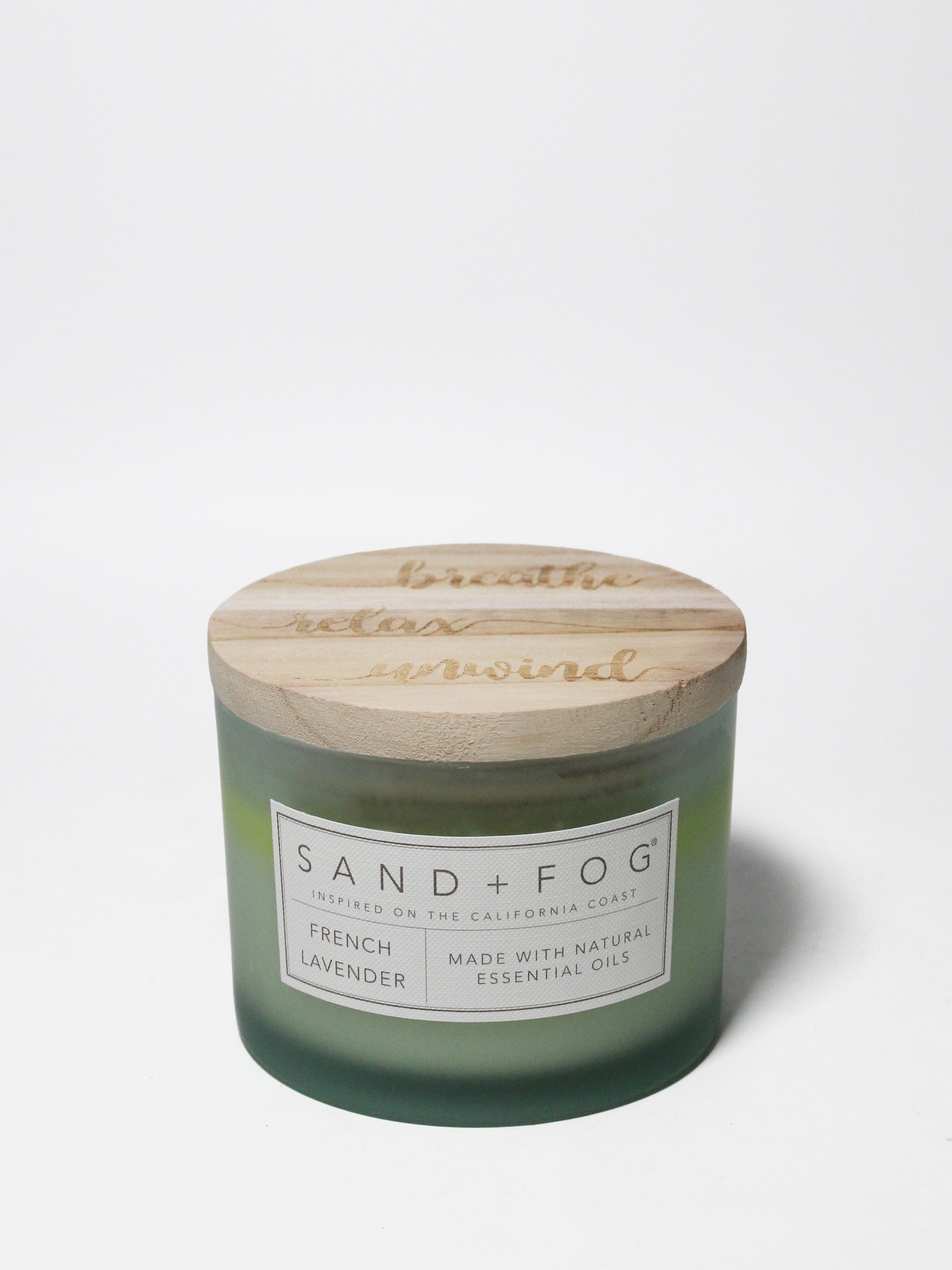 French Lavender 12 oz scented candle | Shop Sand + Fog