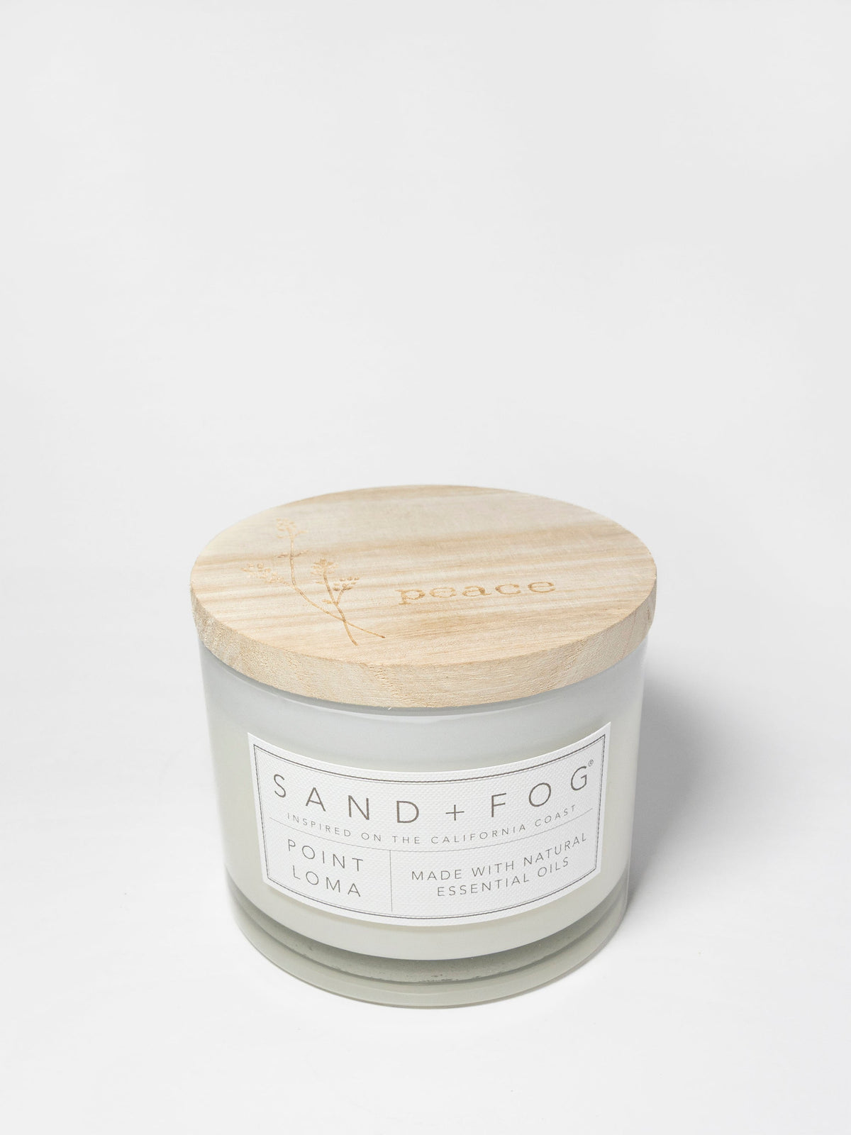 Point Loma 12 oz scented candle | Shop Sand + Fog