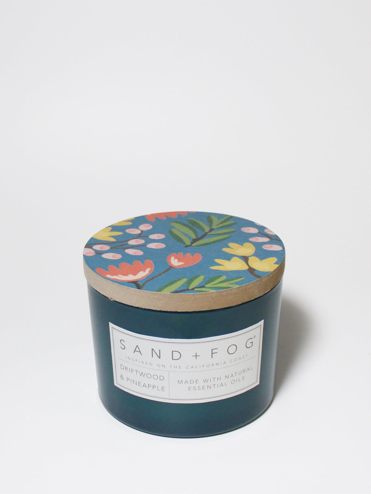 Driftwood & Pineapple 12 oz scented candle | Shop Sand + Fog