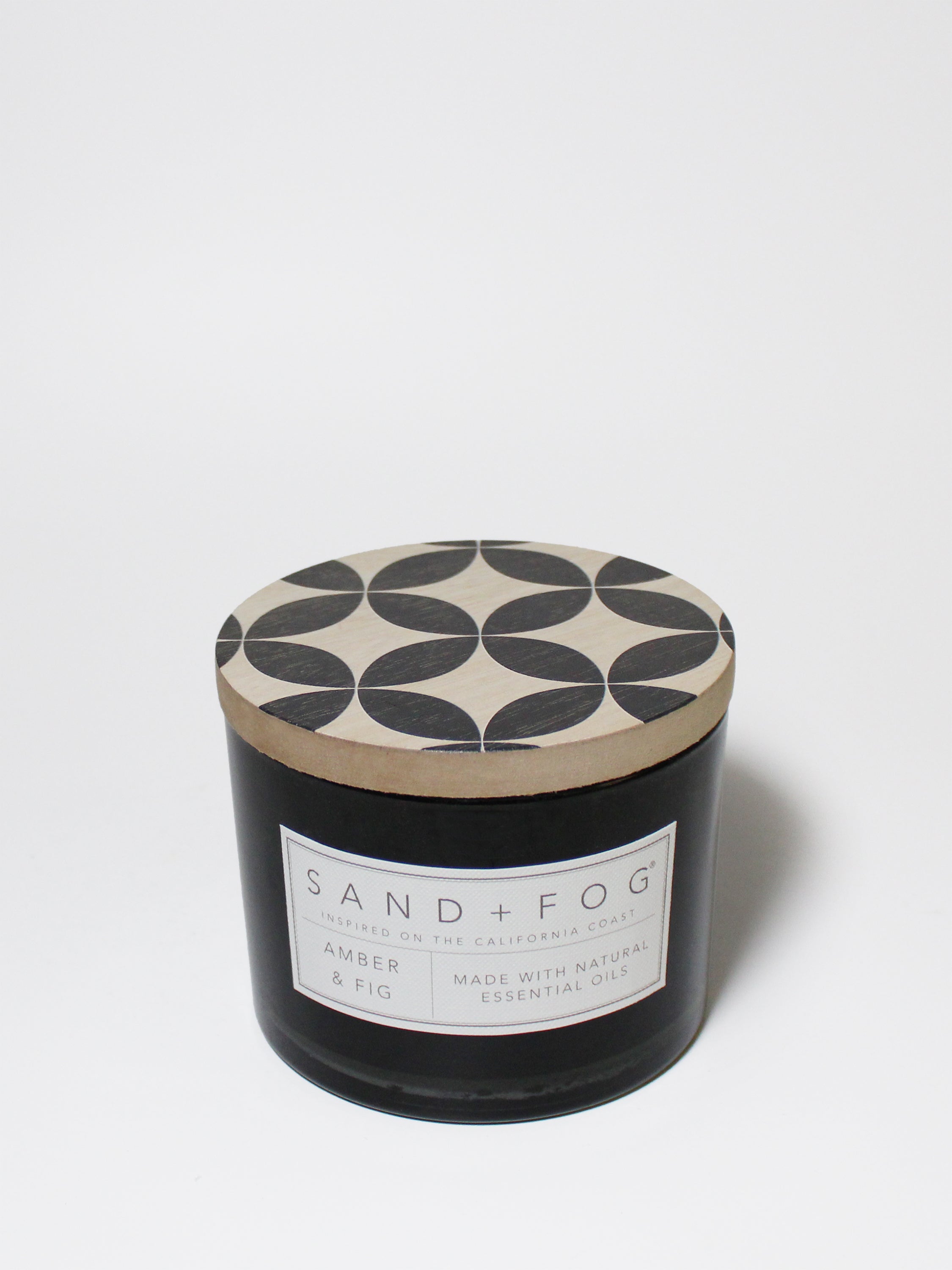 Amber & Fig 12 oz scented candle | Shop Sand + Fog