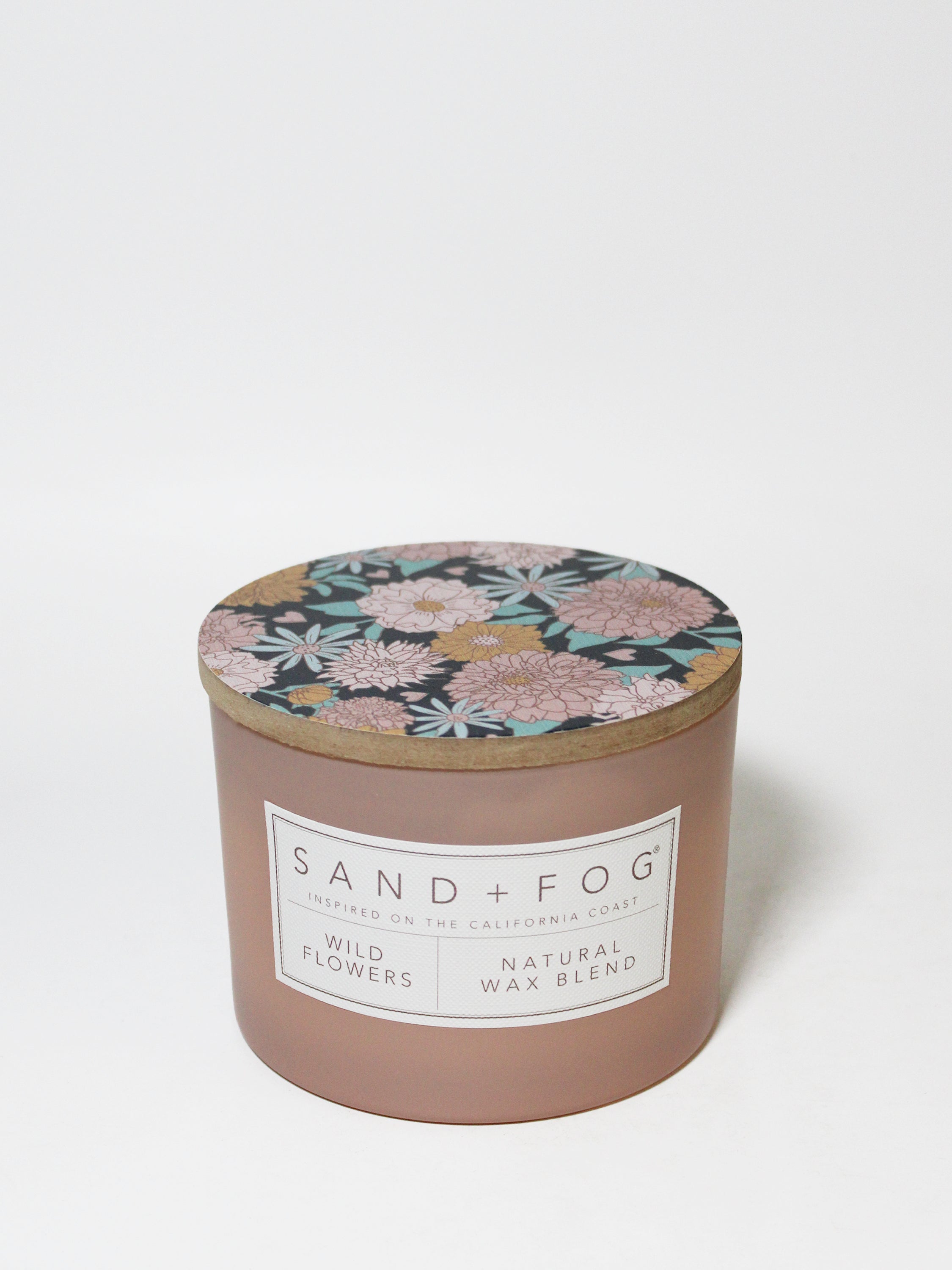 Wild Flowers 12 oz scented candle | Shop Sand + Fog