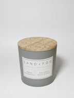 Vanilla Sandalwood 21 oz scented candle | Shop Sand + Fog