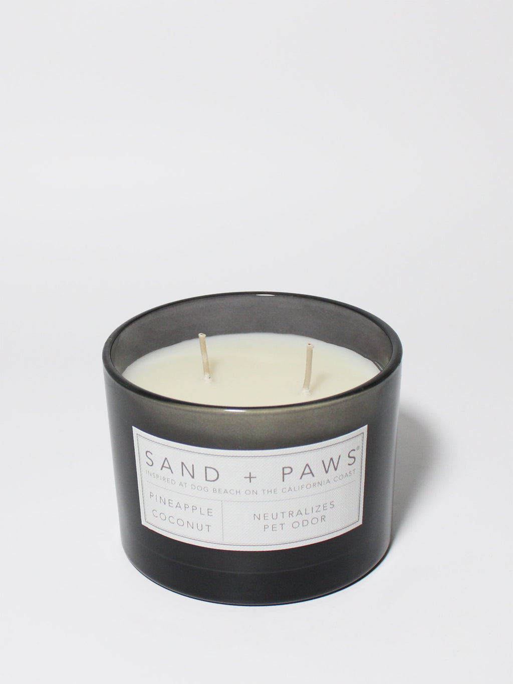 Sand + Paws Pineapple Coconut 12 oz scented candle | Shop Sand + Paws
