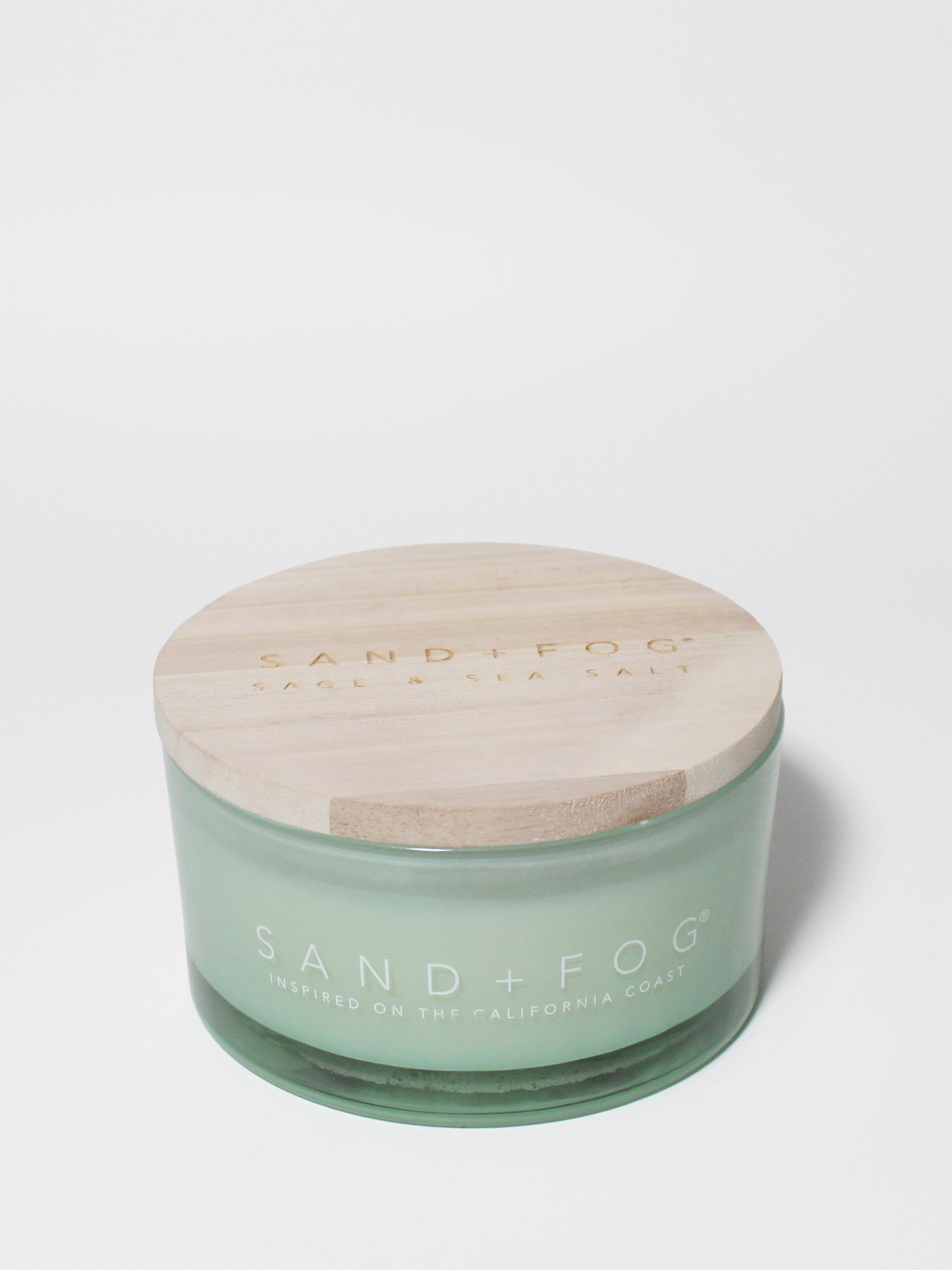 Sage & Sea Salt 10 oz scented candle | Shop Sand + Fog