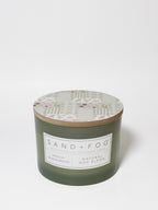 Vanilla Sandalwood 12 oz scented candle | Shop Sand + Fog