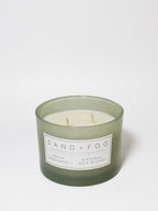 Vanilla Sandalwood 12 oz scented candle | Shop Sand + Fog