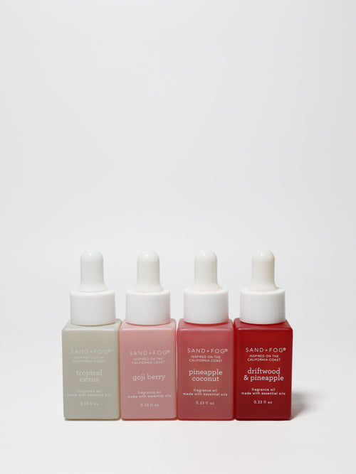 4 Pack of 10 ml Fragrance Diffuser Oils | Shop Sand + Fog