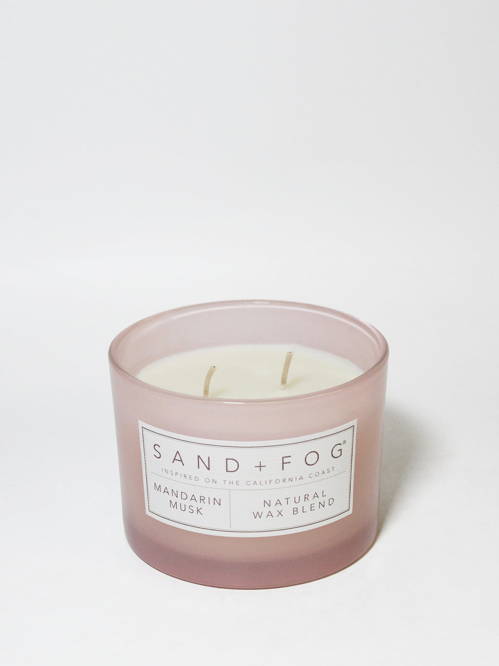 Mandarin Musk 12 oz scented candle | Shop Sand + Fog