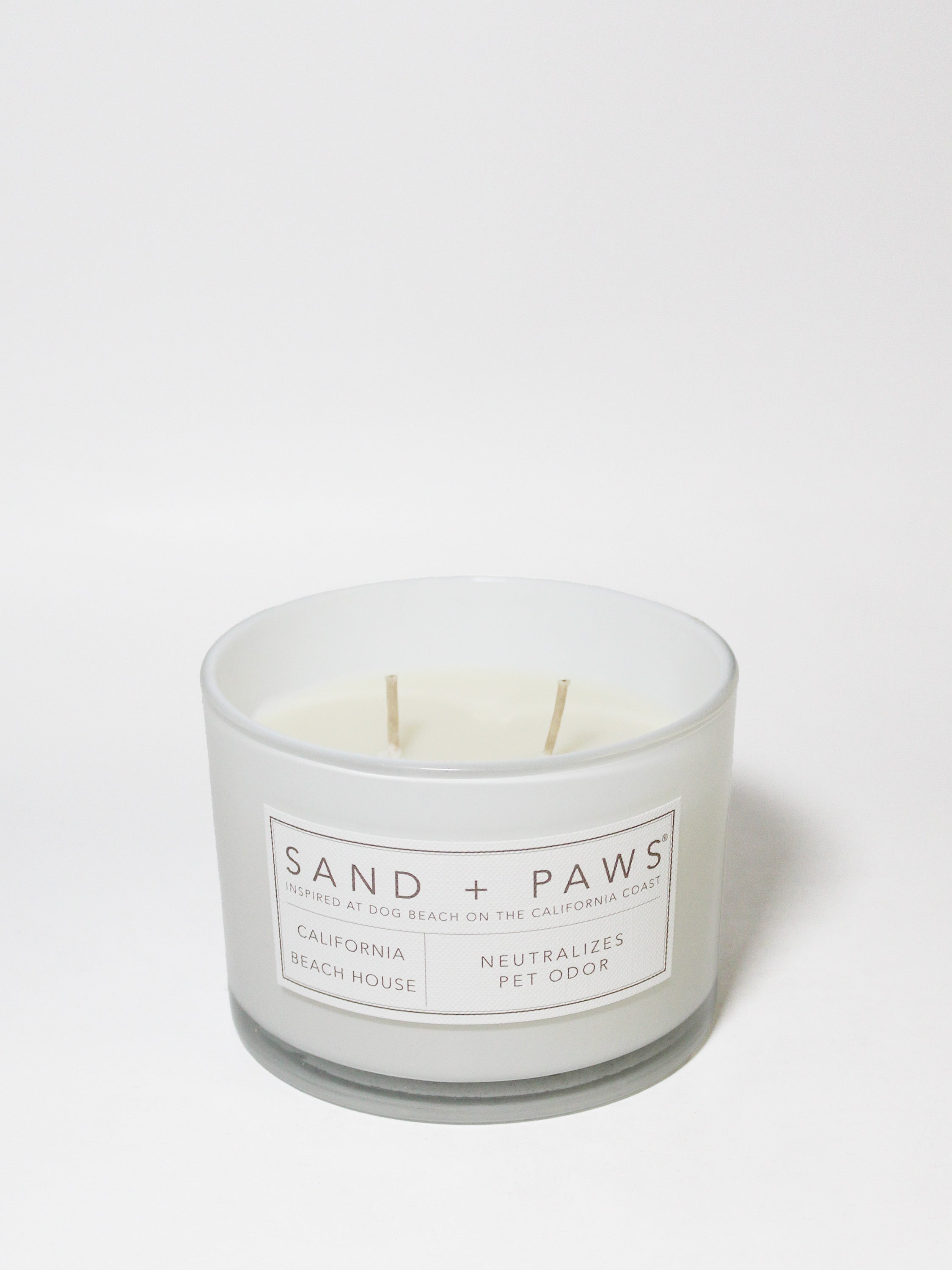Sand + Paws California Beach House 12 oz scented candle | Shop Sand + Paws