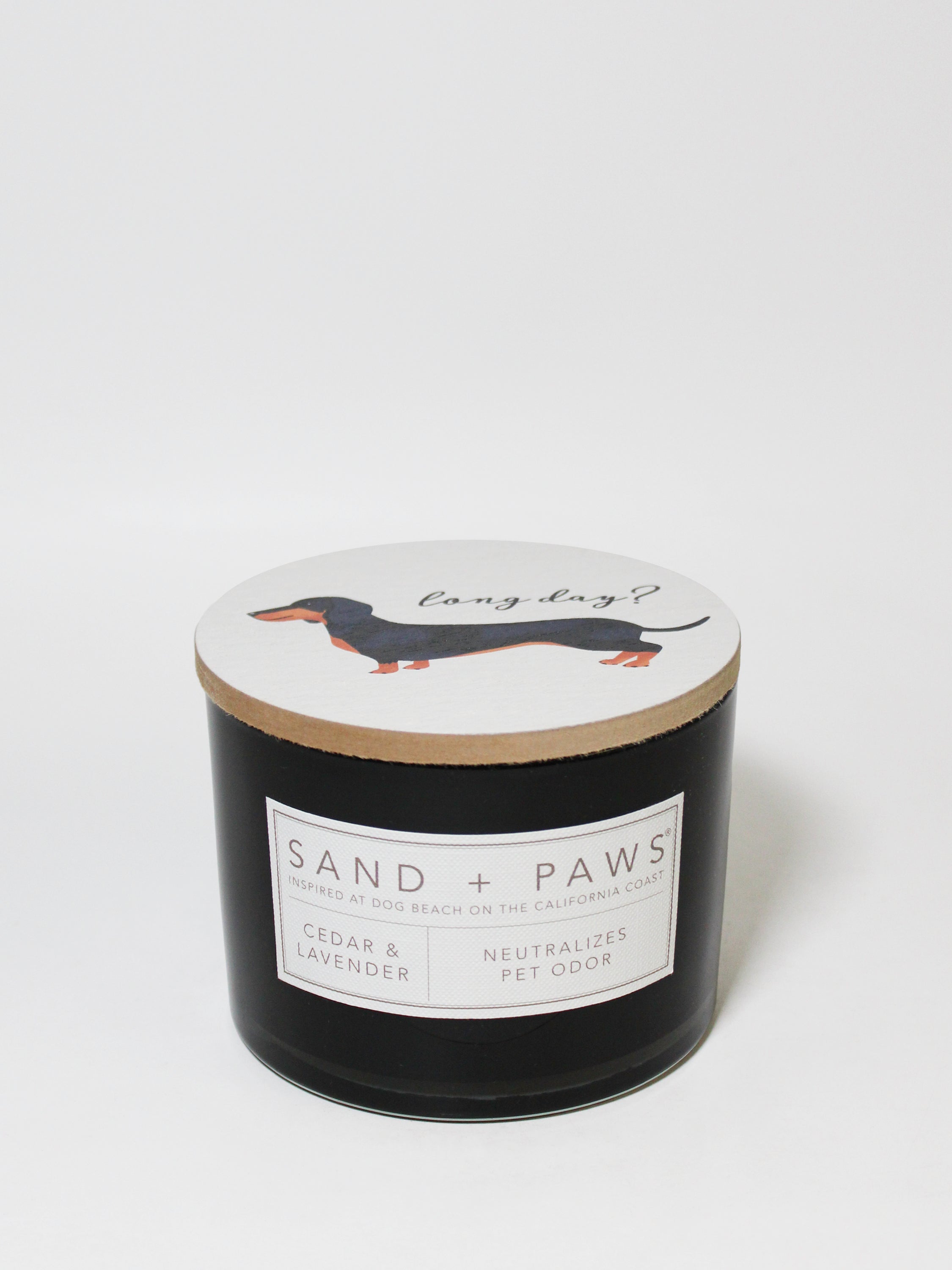 Sand + Paws Cedar & Lavender 12 oz scented candle | Shop Sand + Paws