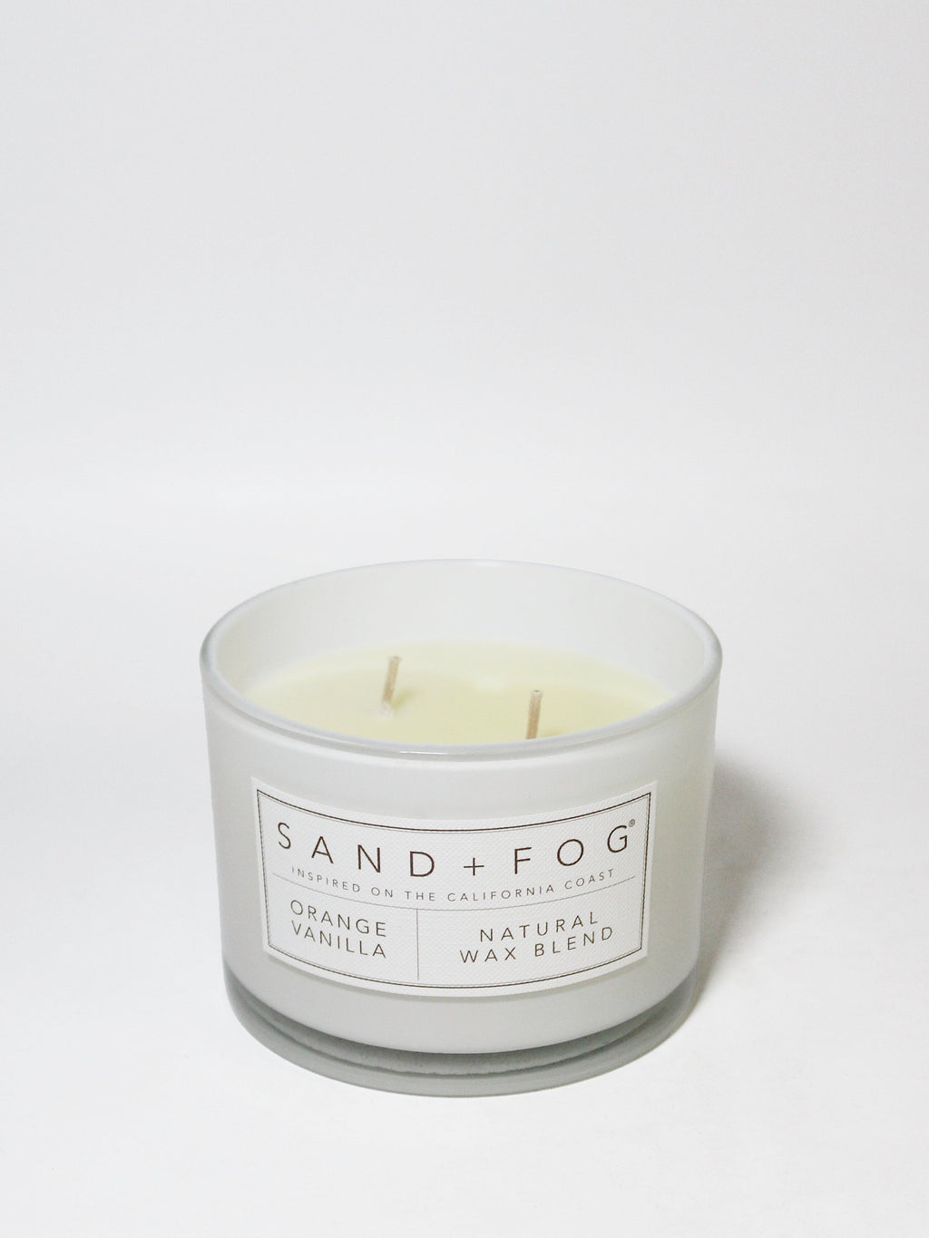 Orange Vanilla 12 oz scented candle | Shop Sand + Fog