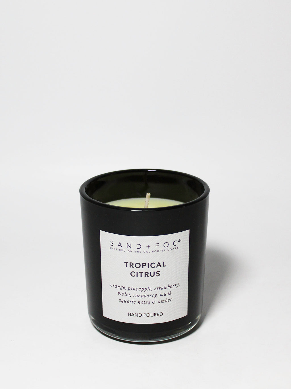 Tropical Citrus 10 oz scented candle | Shop Sand + Fog