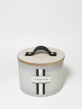Teakwood 12 oz scented candle | Shop Sand + Fog
