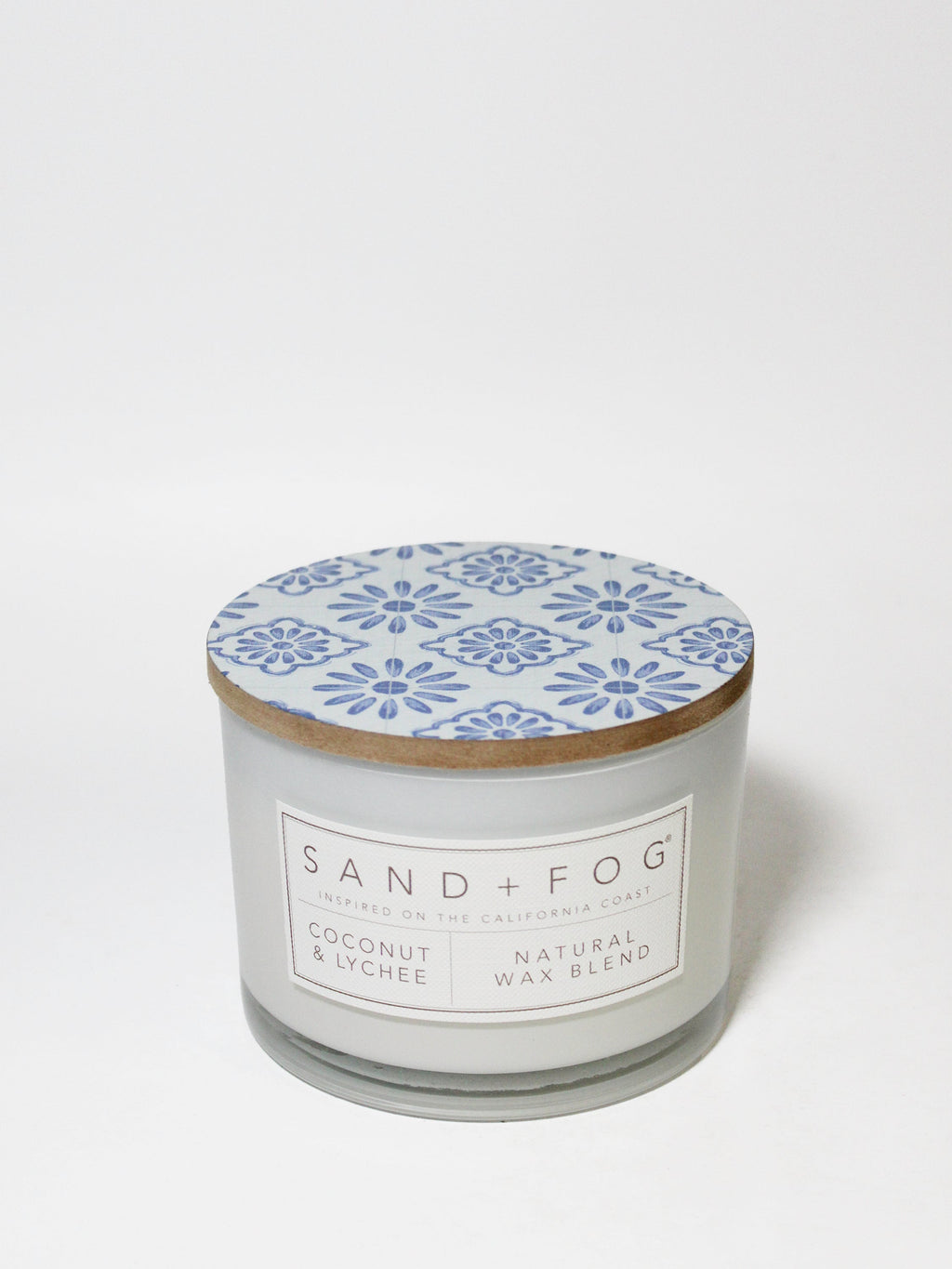 Coconut & Lychee 12 oz scented candle | Shop Sand + Fog