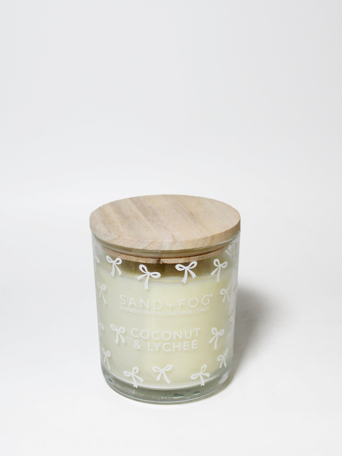 Coconut & Lychee 10 oz scented candle | Shop Sand + Fog