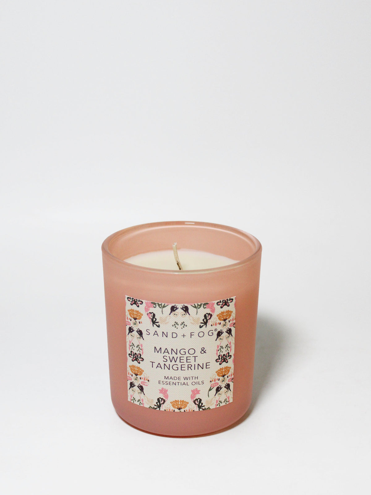 Mango & Sweet Tangerine 10 oz scented candle | Shop Sand + Fog