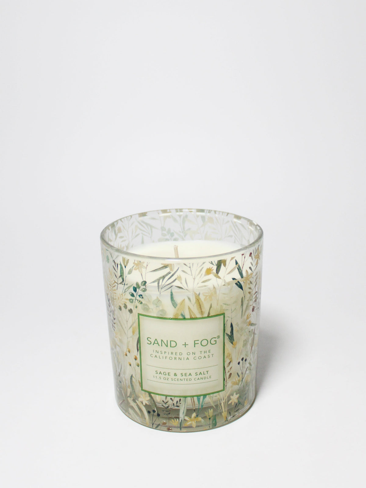 Sage & Sea Salt 11.5 oz scented candle | Shop Sand + Fog