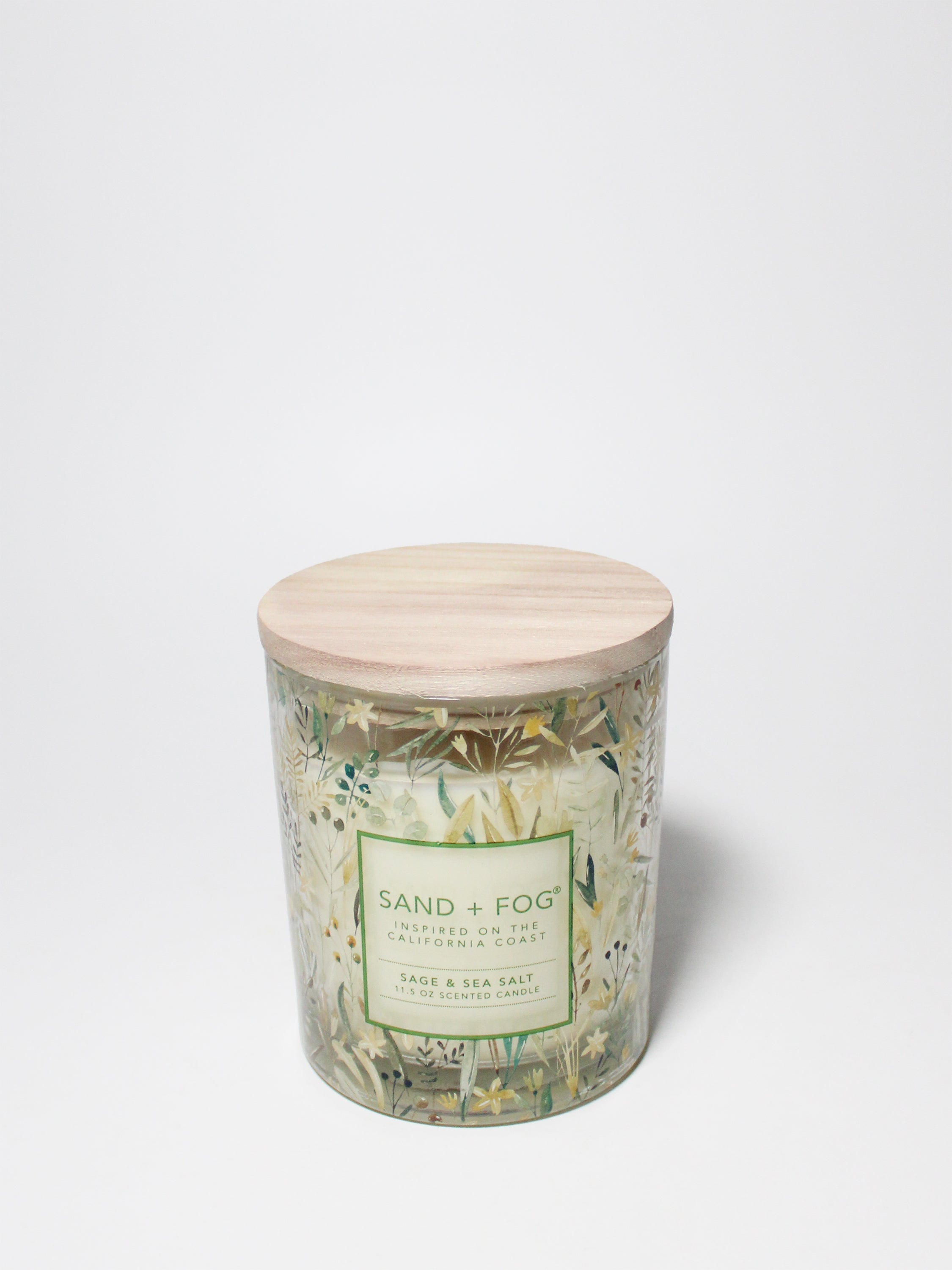Sage & Sea Salt 11.5 oz scented candle | Shop Sand + Fog
