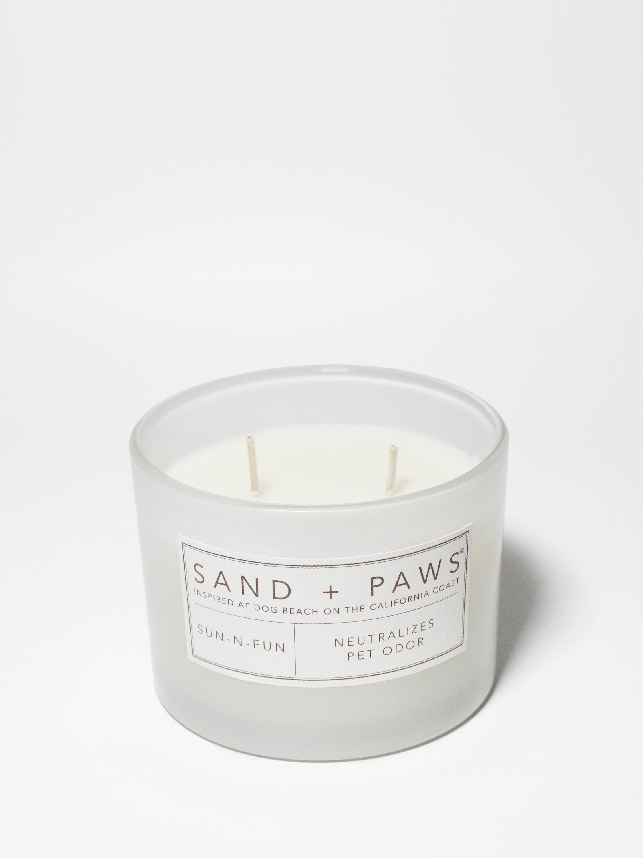 Sand + Paws Sun-n-Fun 12 oz scented candle | Shop Sand + Paws