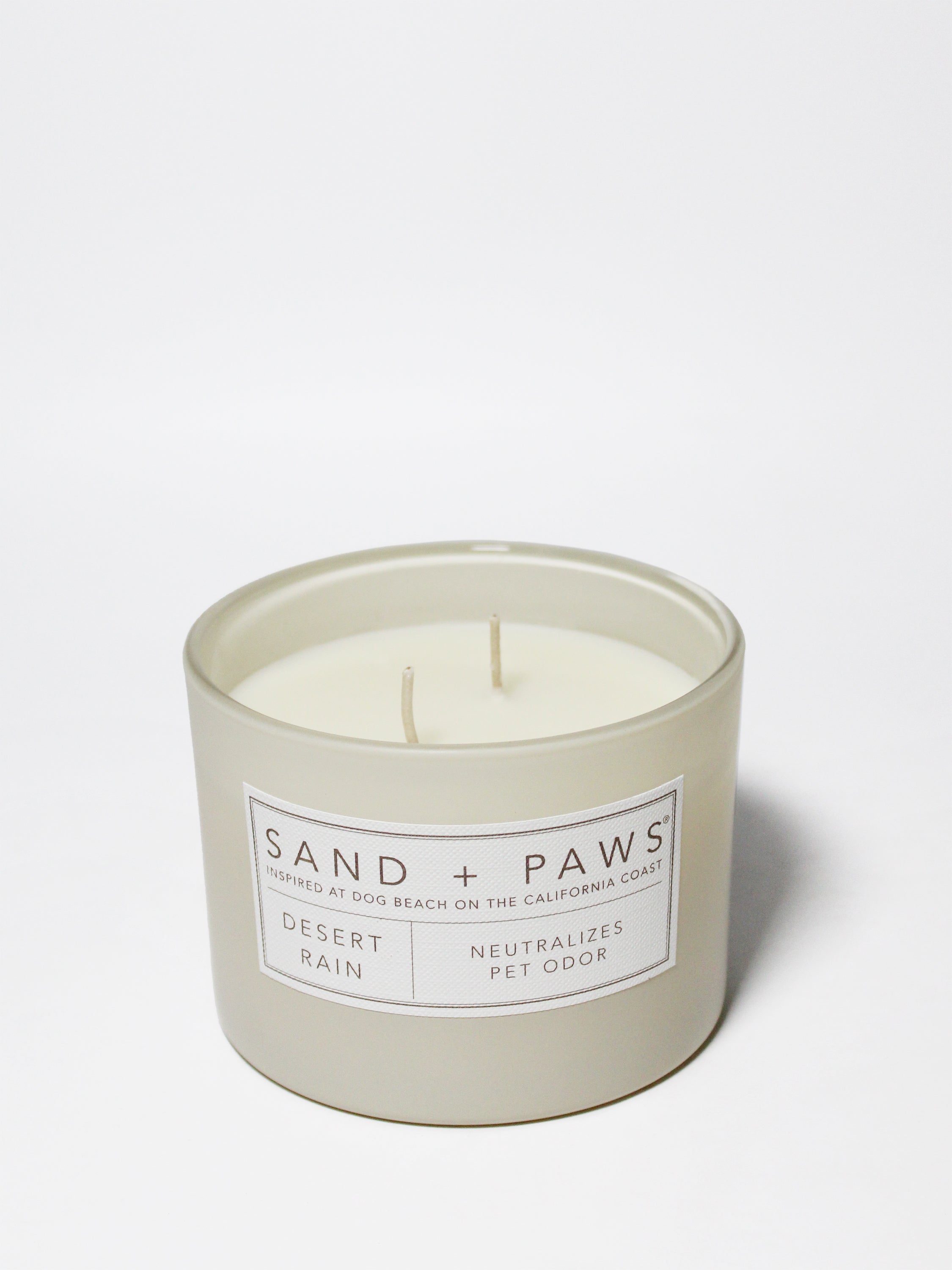 Sand + Paws Desert Rain 12 oz scented candle | Shop Sand + Paws