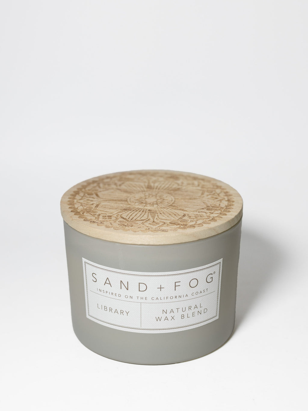 Library 12 oz scented candle | Shop Sand + Fog