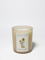 White Flowers 10 oz scented candle | Shop Sand + Fog