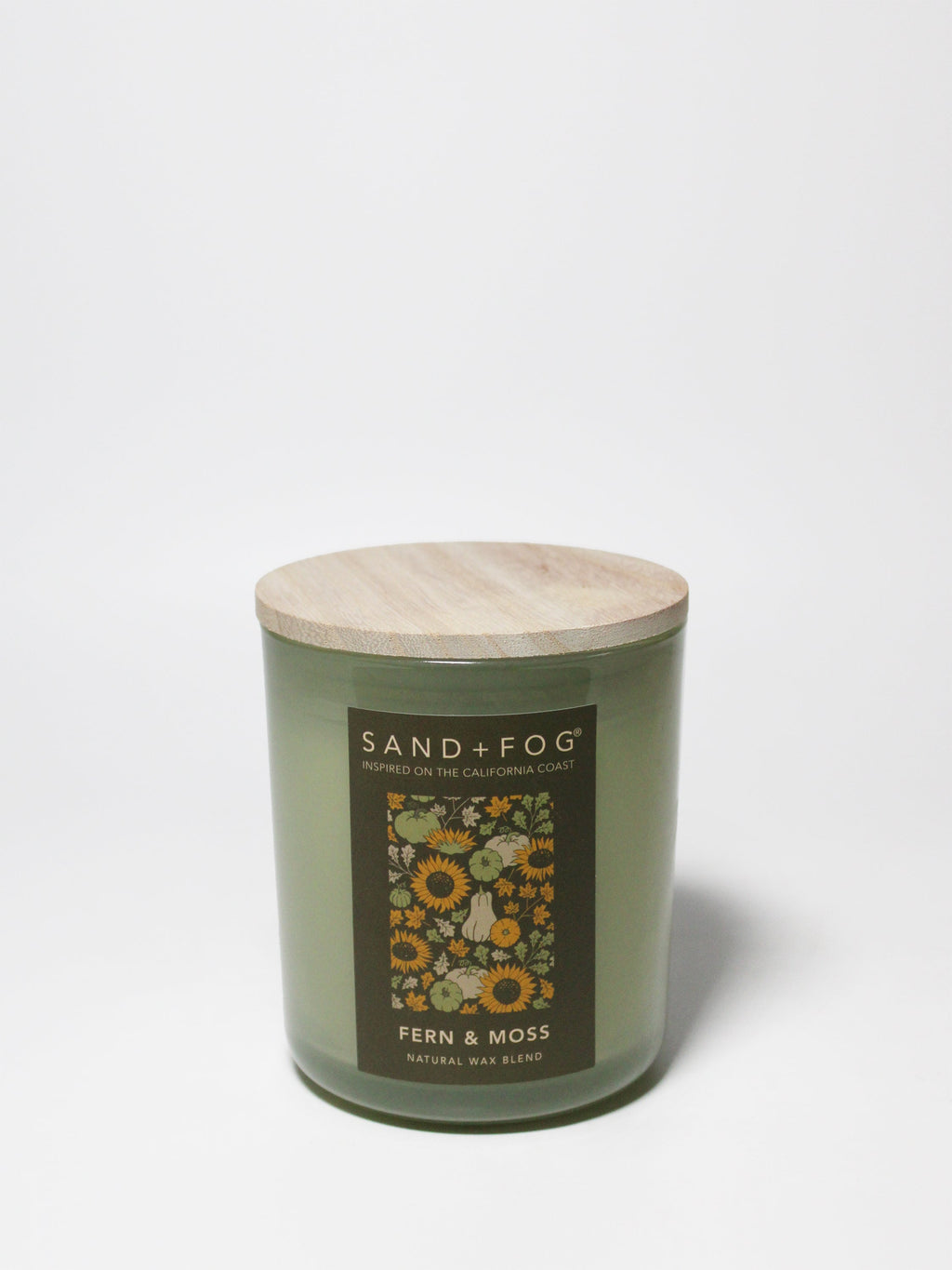 Fern & Moss 10 oz scented candle | Shop Sand + Fog