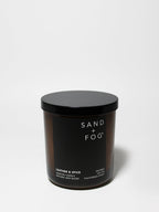 Leather & Spice 10 oz scented candle | Shop Sand + Fog